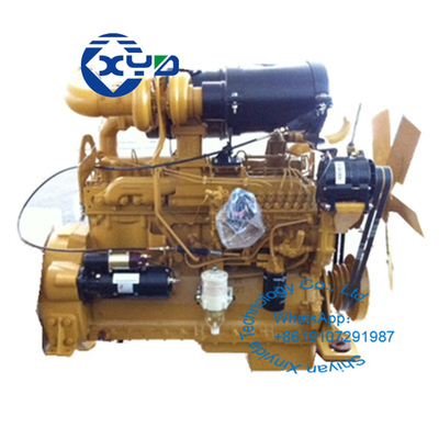 Motor diesel del equipo 162kw 220hp SC11CB220G2B1 Shangai de la asamblea de motor de coche de los cilindros de SDEC 6